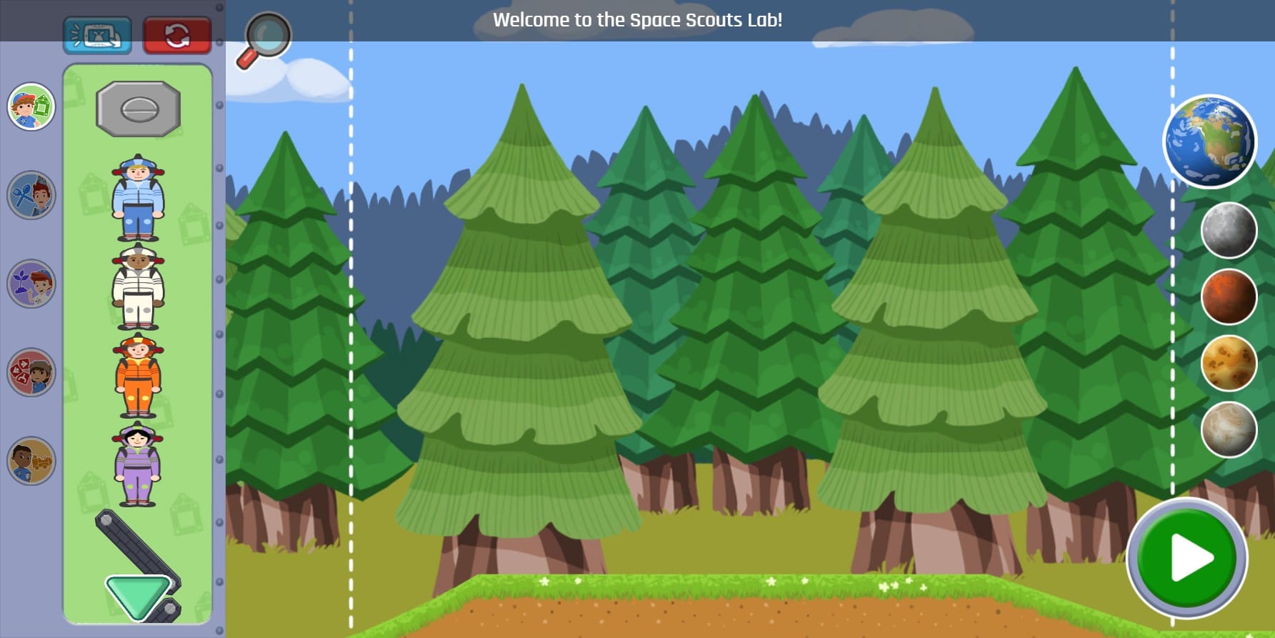 Space Scouts Lab - Educational Science: Mystic Realm Chronicles
