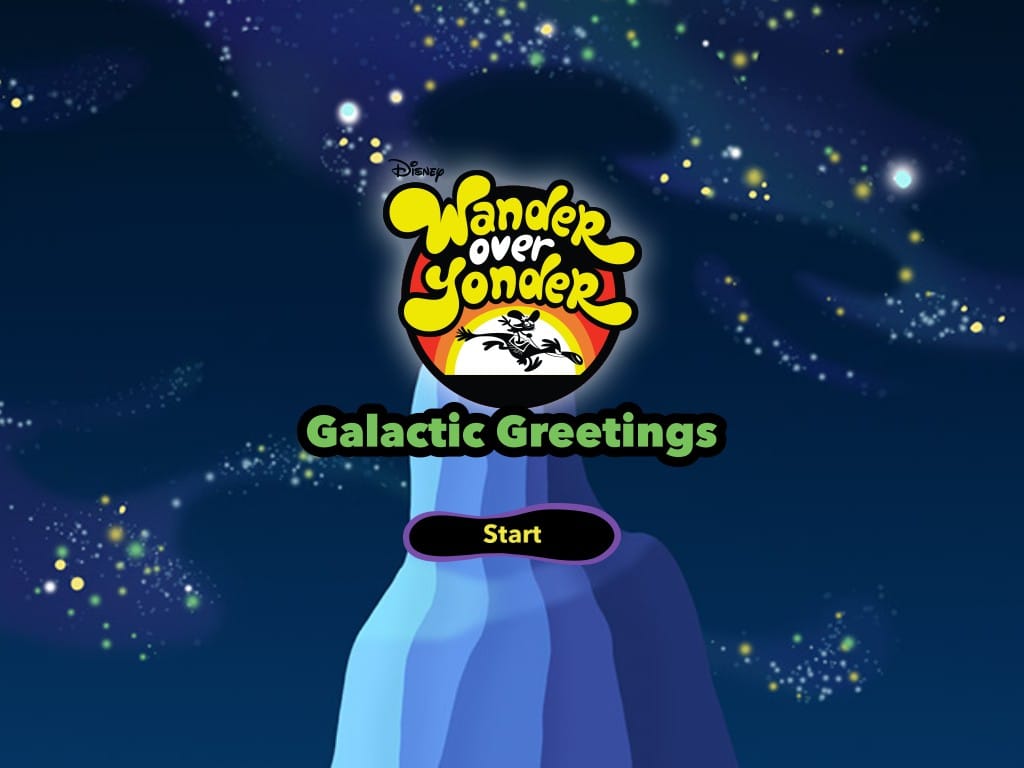 Wander Over Yonder Galactic Greetings: The Brave Warrior Legend