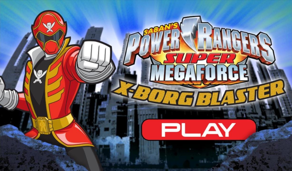 Power Rangers Super Megaforce X-Borg Blaster: Infinite Action Saga